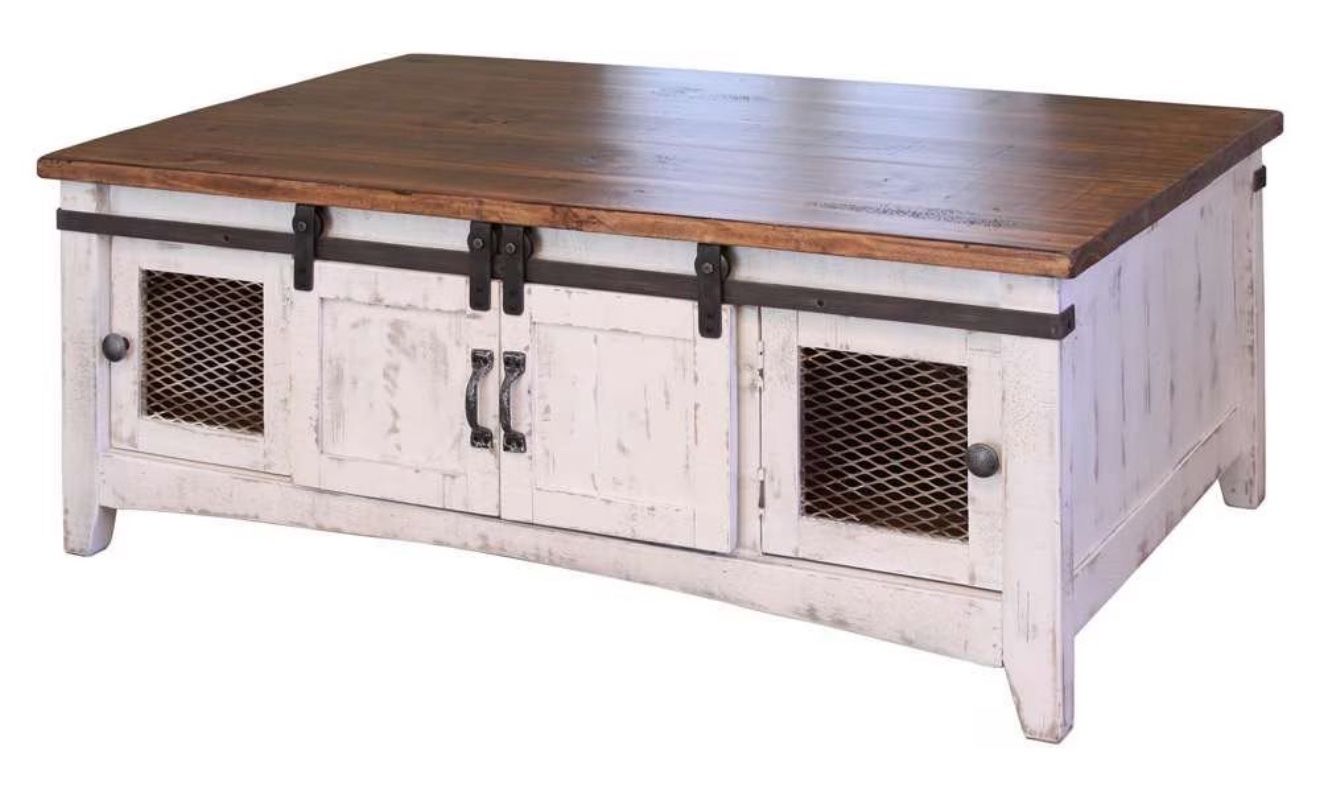 White Farmhouse Coffee Table