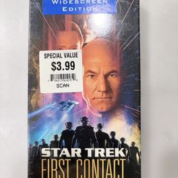 Star Trek First Contact VHS 1997 NEW. SEALED
