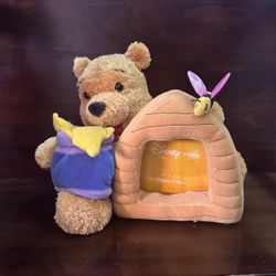 Disney Winnie the Pooh Bee Hive 10" Plush Frame 