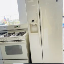 Refrigerator And Stove Combo
