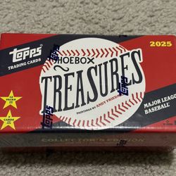 2025 Topps Shoebox Treasures Baseball Hobby Box