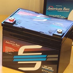 American Bass Battery 35h New