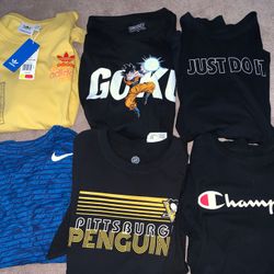 Lot Of Men’s Large Shirts + Long sleeves 