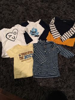 Little boy shirts- baby gap, Circo h&m