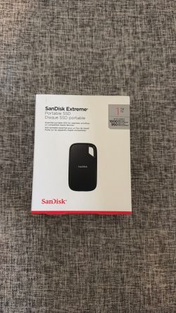 SanDisk Extreme Portable SSD 1TB