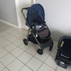 Brand New Car Seat And Stroller Never Used In Perfect Condition 