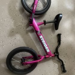 Strider 14x,- Balance Bike for Kids 3 to 6 Years AND pedal kit