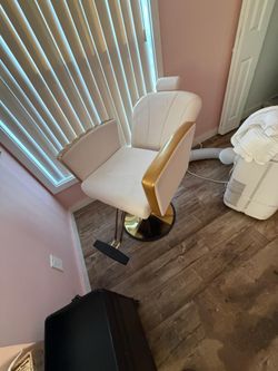 brow chair, barber chair, hair chair