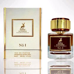 Signatures N 01 by Maison Alhambra Eau de Parfum Spray Unisex 1.7 FL oz / 50 ML