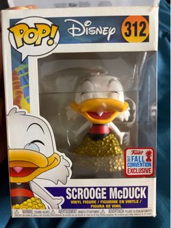 Funko Pop Scrooge McDuck #(contact info removed) Fall Convention Exclusive DuckTales Disney