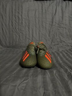 2019 Mens ADIDAS X 19.2 FG Soccer Cleats EF8364 Green/Orange/White