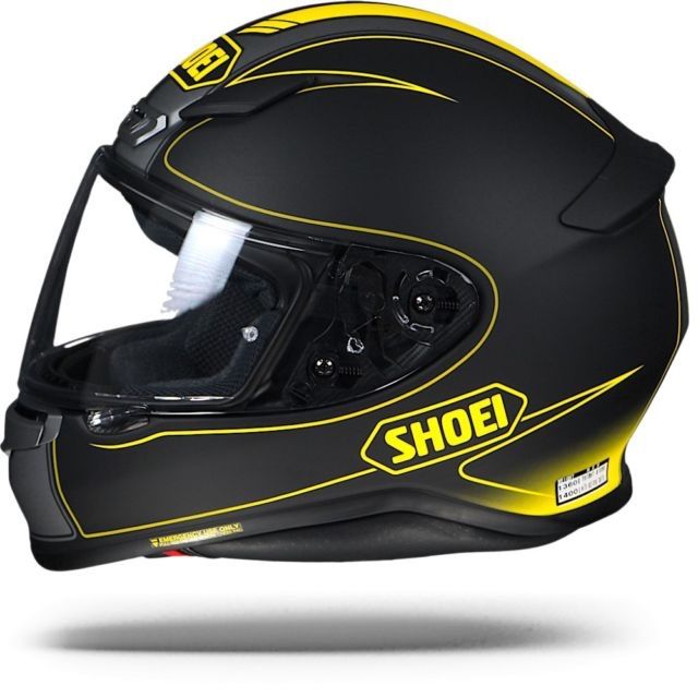 New Shoie Flagger T3 Large Yellow Helmet