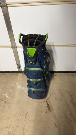 Datrek Lite Rider Cart Bag  navy lime color
