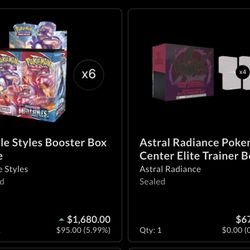 Pokemon Sealed Cases