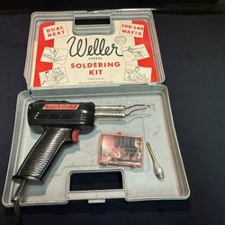 Weller soldering gun works perfect