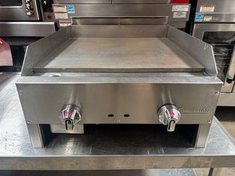 24" Gas Griddle Flat Top Grill Plancha Manual Control Connerton CG-24 #5142