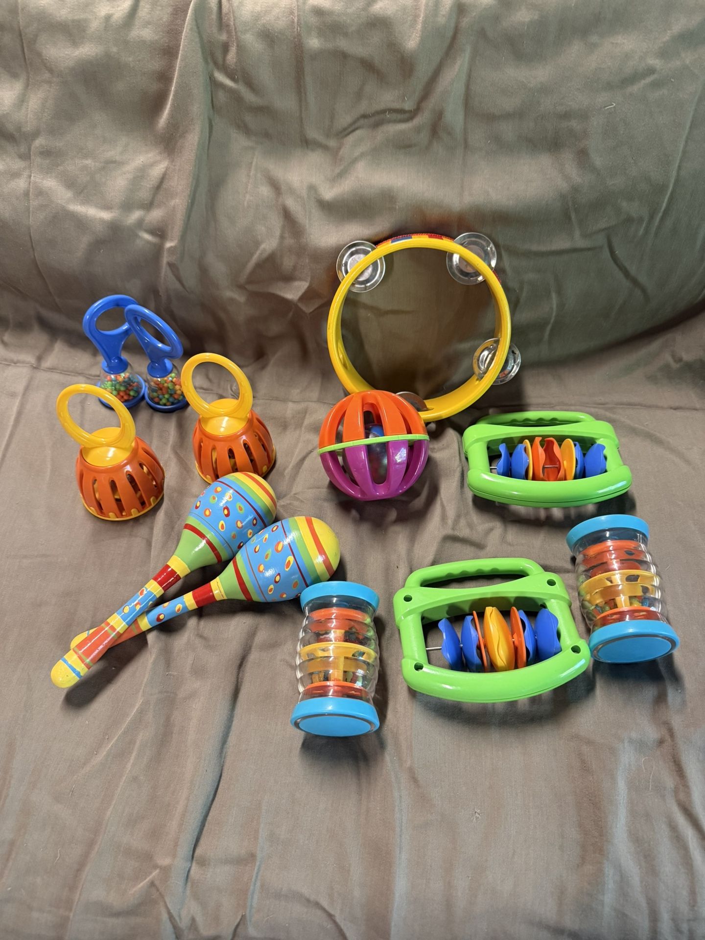 Baby musical instruments - Bells And Shakers!