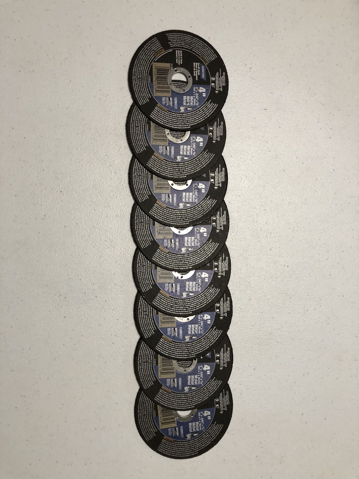 (8) - 4” Metal Cutting Blades 