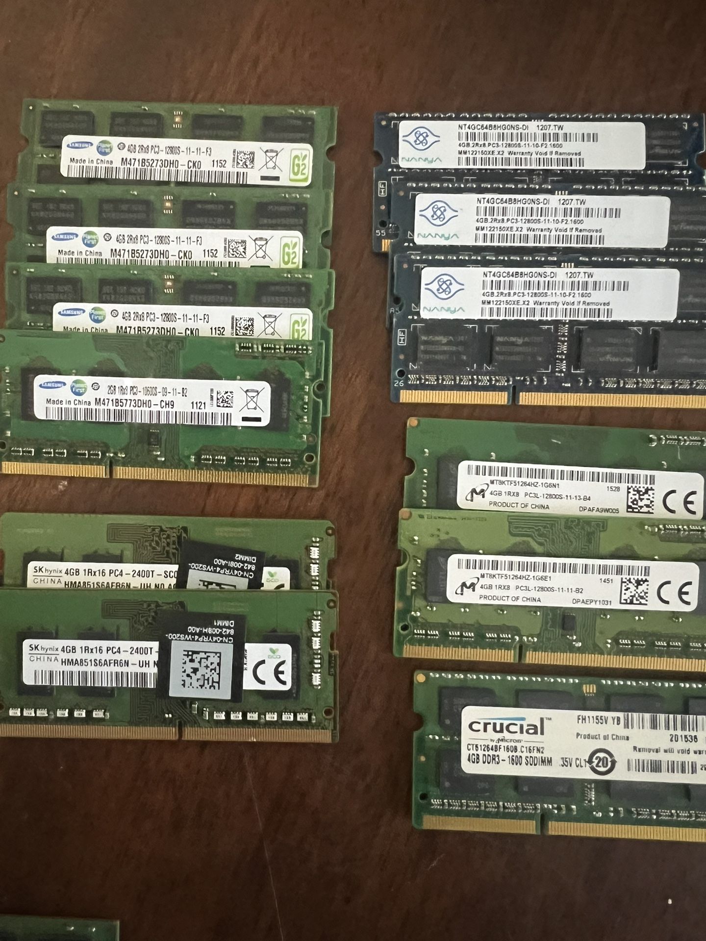 Various SODIMM Memory Modules for Sale in Miami, FL - OfferUp