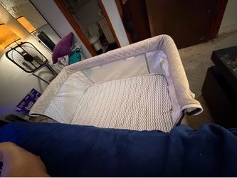 Adjustable Height Baby Bassinet Bedside Sleeper