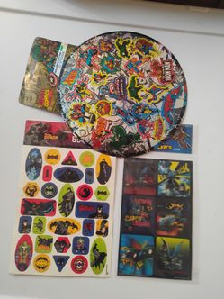 Marvel DC Super Hero Stickers.