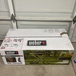 New Weber Traveler Portable Propane Grill