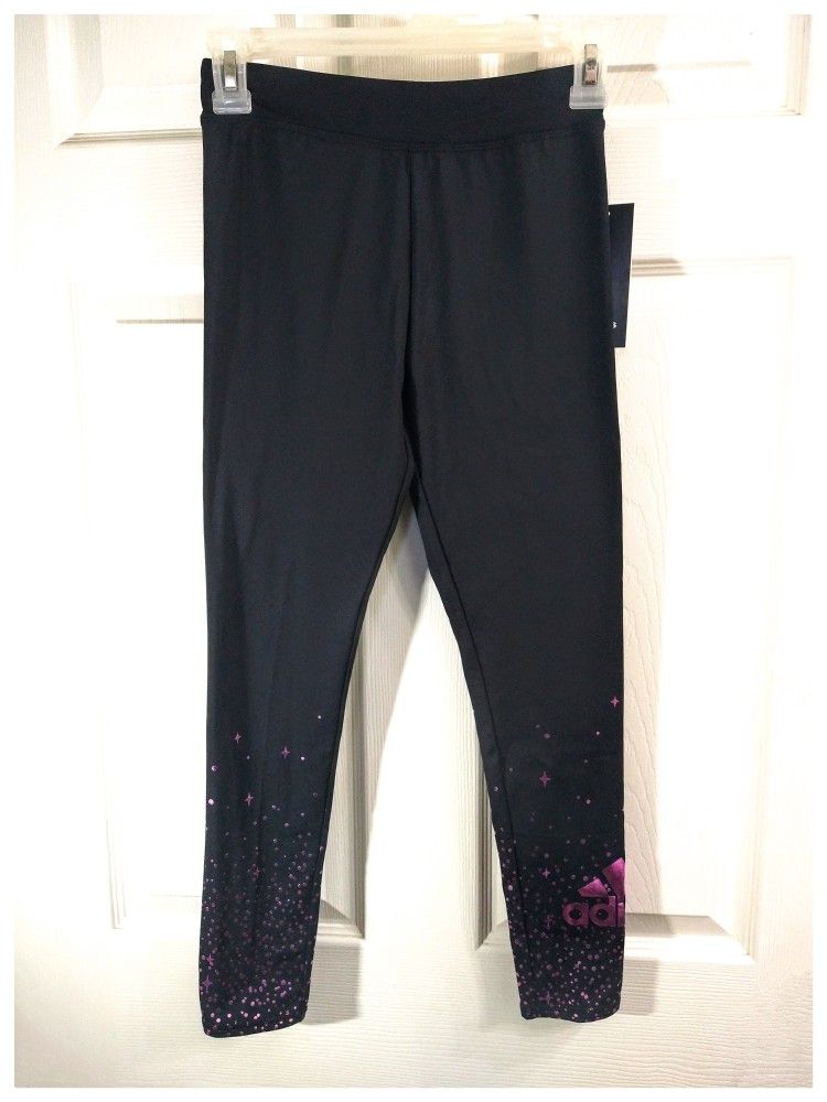 Adidas YG Cozy Tights - Regular Fit - Youth Girl Medium (10/12) *NWT*