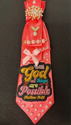 Ladies Decorated  Ties
