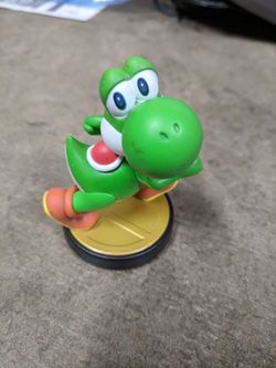 Yoshi Amiibo Super Smash Brothers Wii accessory