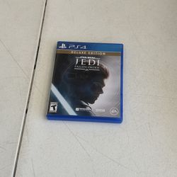 Sony PlayStation 4 Star Wars Jedi Fallen Order Deluxe Edition game