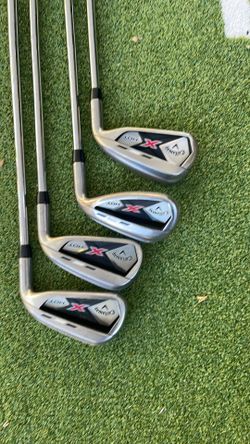 Callaway X Hot irons 4-5-6-A