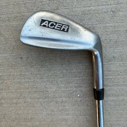 Vintage Acer 15° Driving Iron (1-Iron) – Right-Handed Steel Shaft