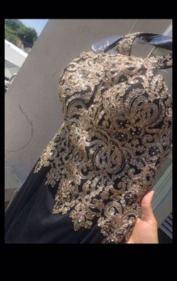 Prom or winter formal dress never worn ... paid over 300