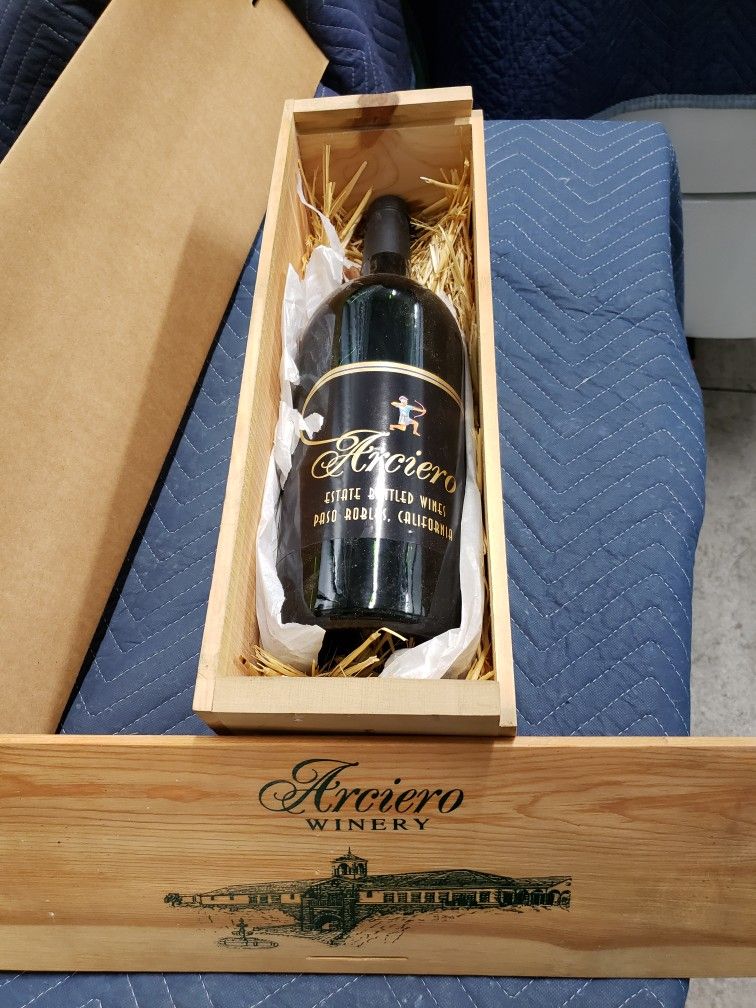 Arciero Vintage 1995 Bottle In Crate