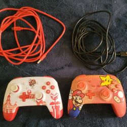 Wired Nintendo Switch Controllers