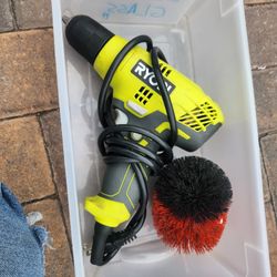 Ryobi Drill With Attachment 