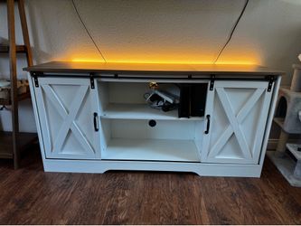 Farmhouse entertainment center