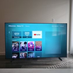 📺 75” Hisense Roku Smart TV Model 6Series-75 – Like New