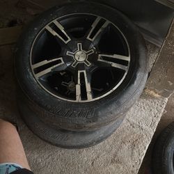 Rims And Tires - 16 Inch Black 