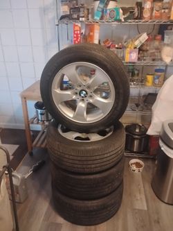 Bmw rims and tires