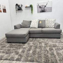 Gray Sectional Couch - Free Delivery 
