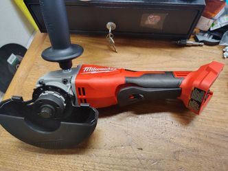 Milwaukee brushless angled grinder tool only