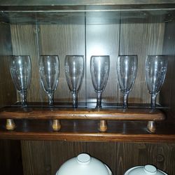 Set of Cristal Cups 6,6 Dollars Set