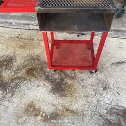 back yard grill