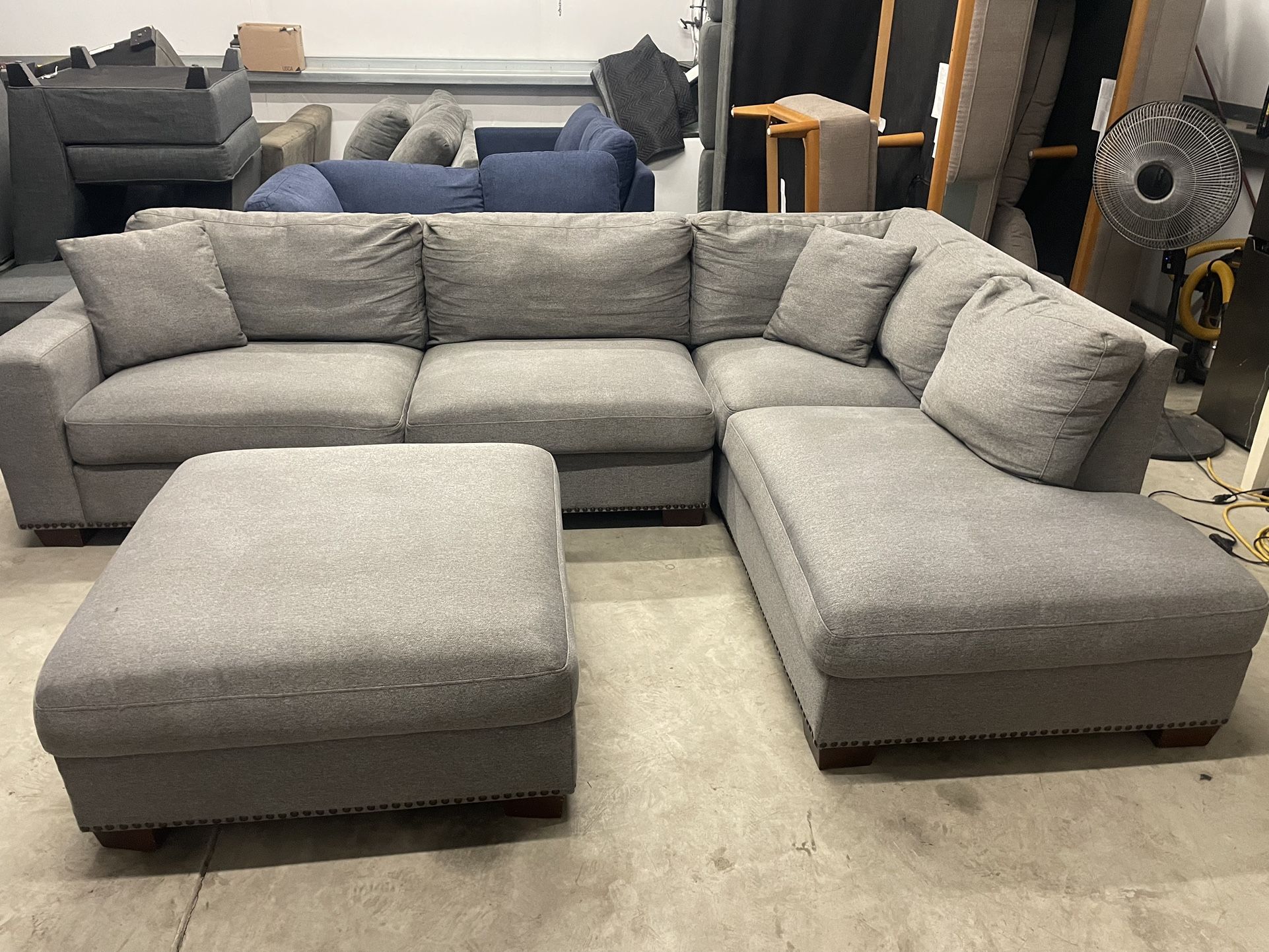 Costco Sectional Couch With Ottoman