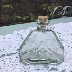 Unique Sea Glass Green Bottle 