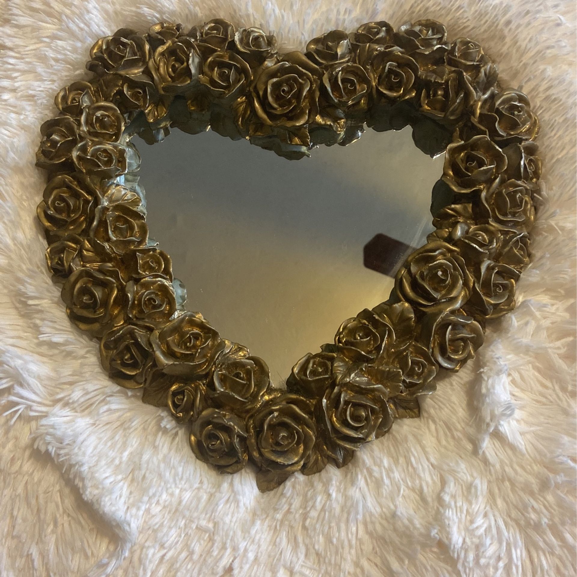 Vintage Decoline New York Heart Mirror