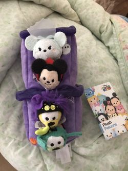Disney plush tsum tsum set exclusive haunted mansion tower