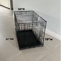 Pet Crate Including Leak Proof Pan
