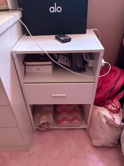 brand new nightstand with usb